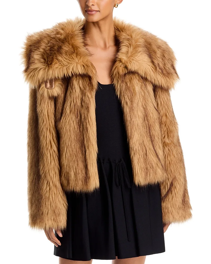 Remy Faux Fur Jacket by Milly