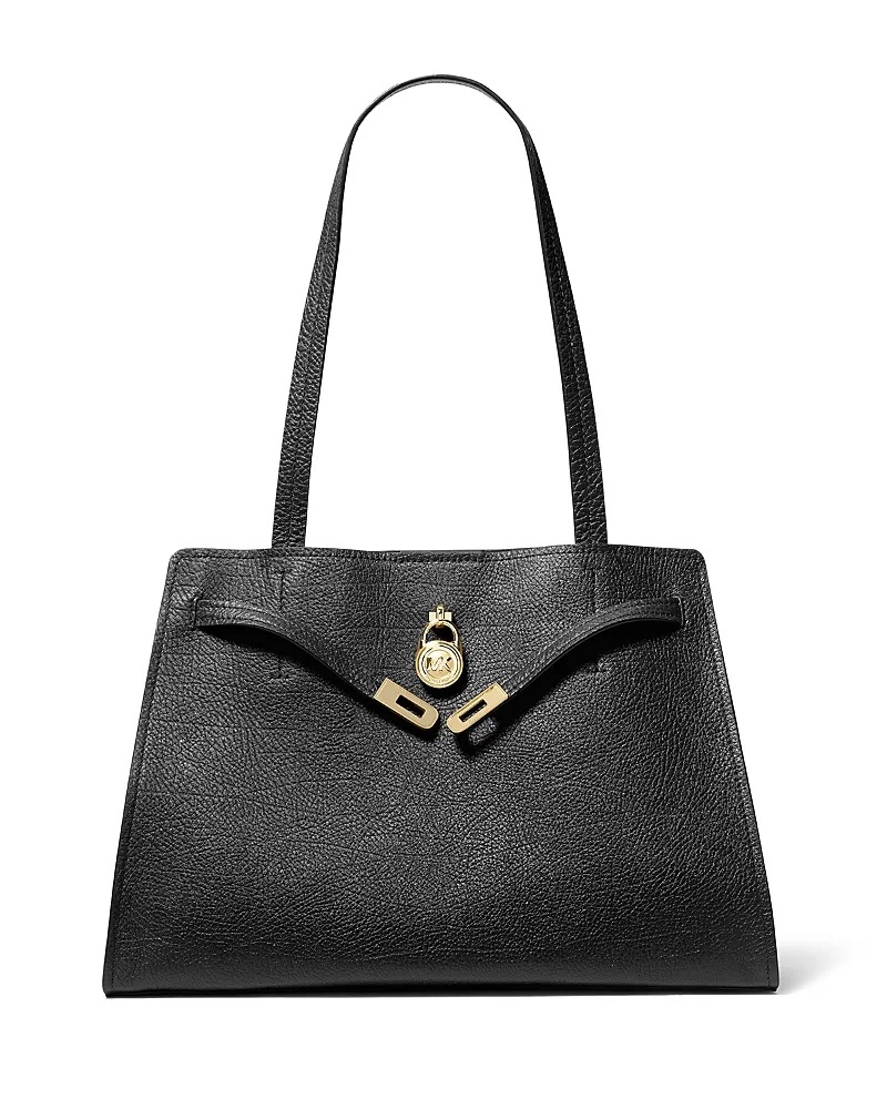 Hamilton Moderne Large Folded Leather Tote by MICHAEL Michael Kors