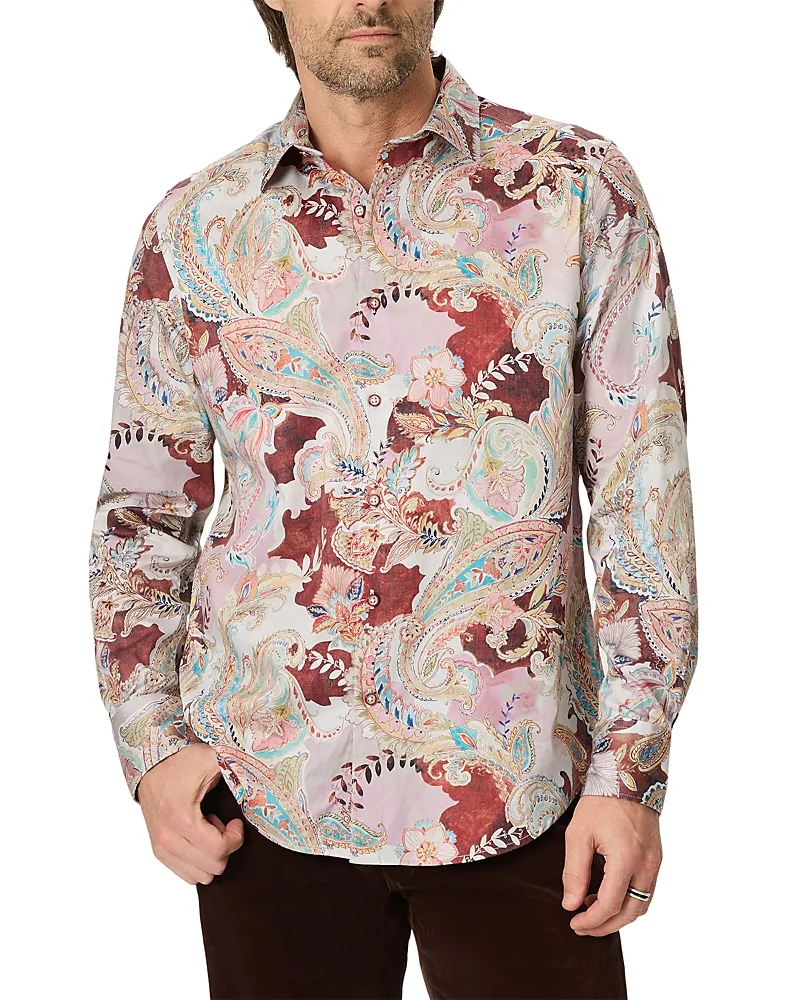 Red Rock Long Sleeve Cotton Stretch Shirt