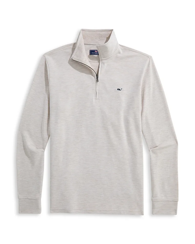 Saltwater Quarter Zip Long Sleeve Sweatshirt by Vineyard Vines