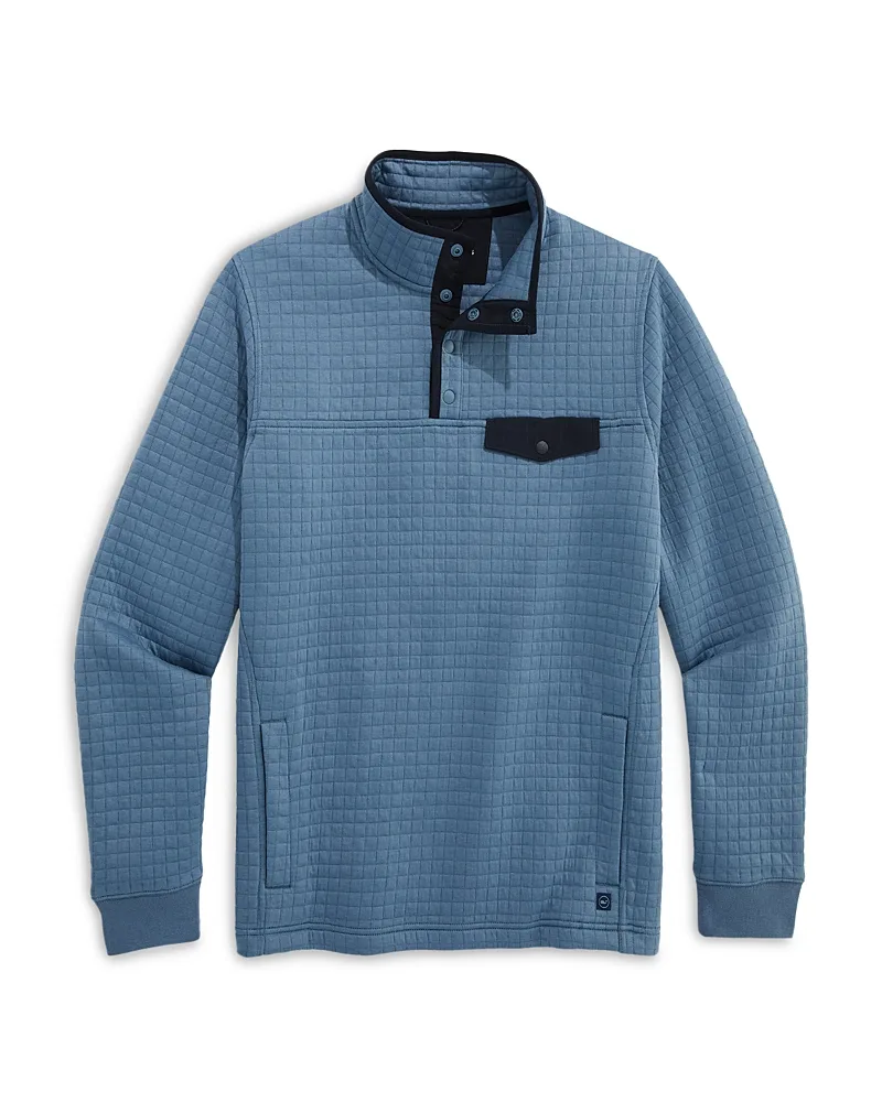 Navigator Relaxed Quarter Snap Sweatshirt by Vineyard Vines