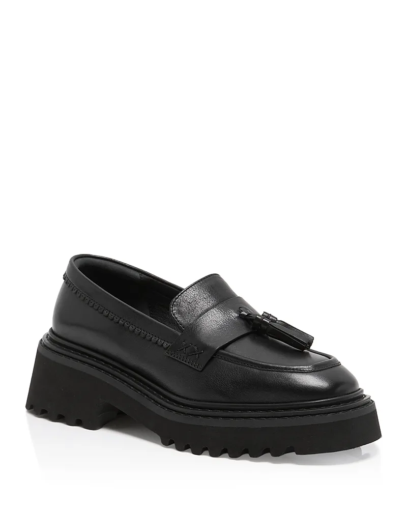 Dahlia Leather Loafers by Free People