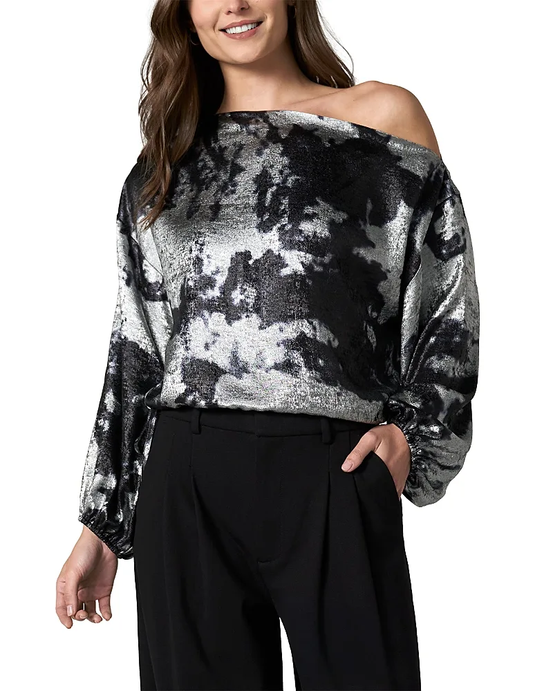Asymmetric Long Sleeve Top by Liverpool Los Angeles