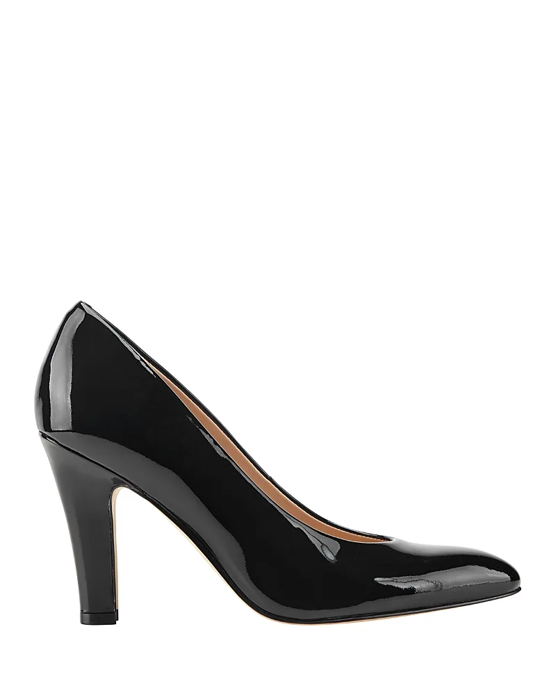 Lianne Patent Leather High Heel Pumps by Marc Fisher LTD