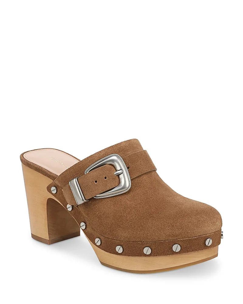 Larken Studded Platform Clogs by Veronica Beard