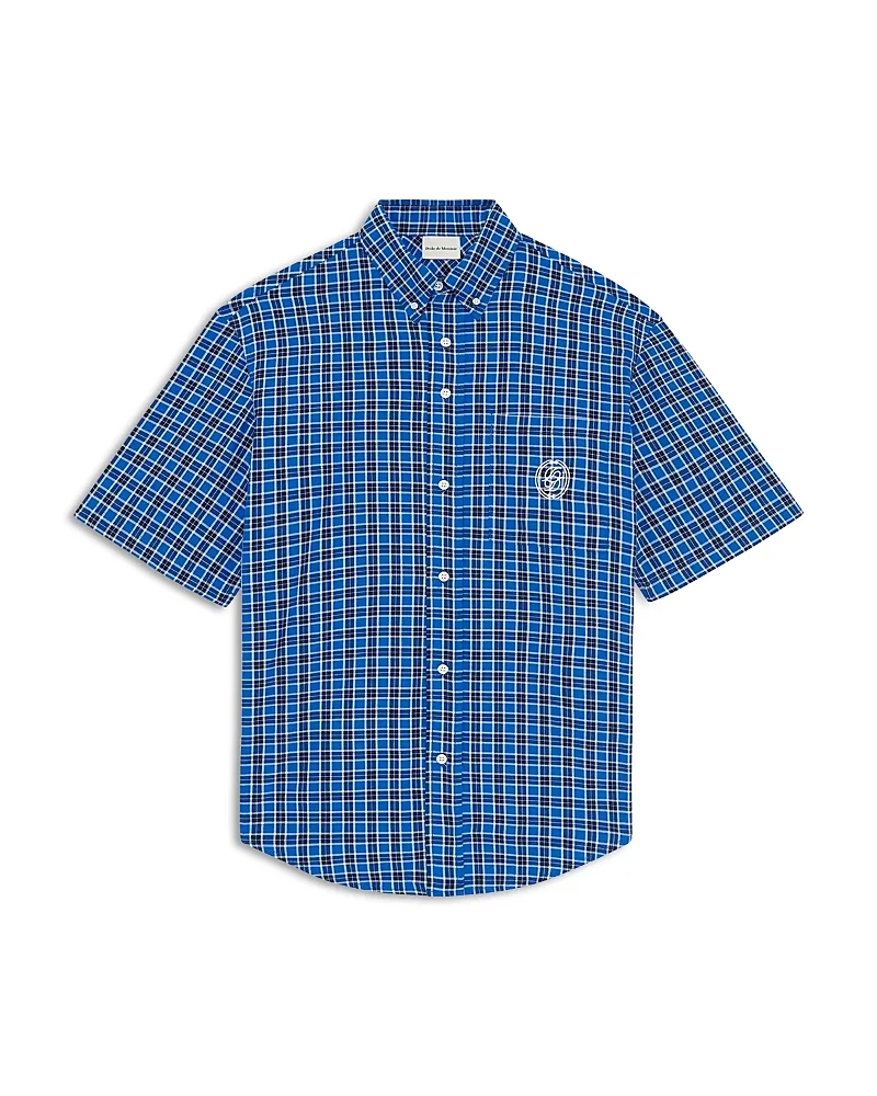 Check Logo Shirt by Drole De Monsieur