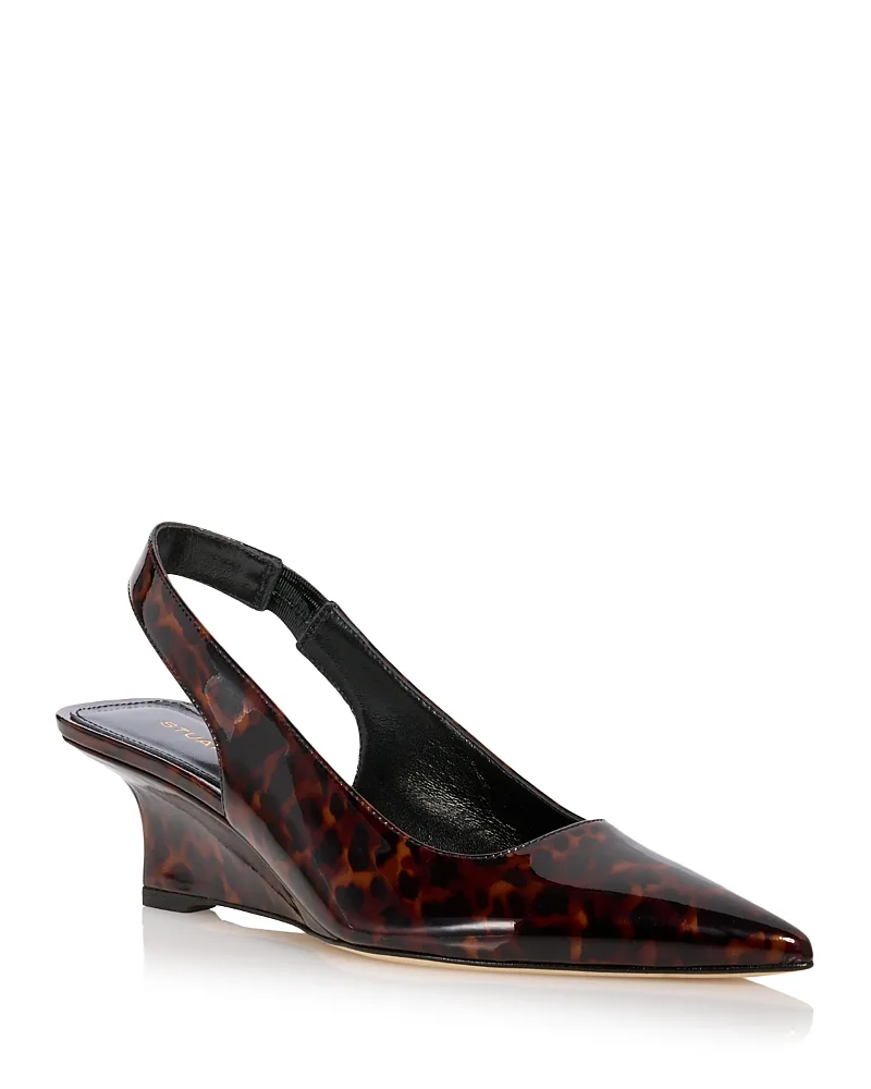 Vinnie 50 Wedge Pumps by Stuart Weitzman