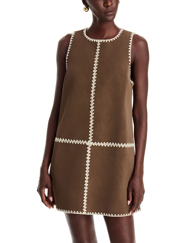 Haleigh Sleeveless Mini Dress by A.ren