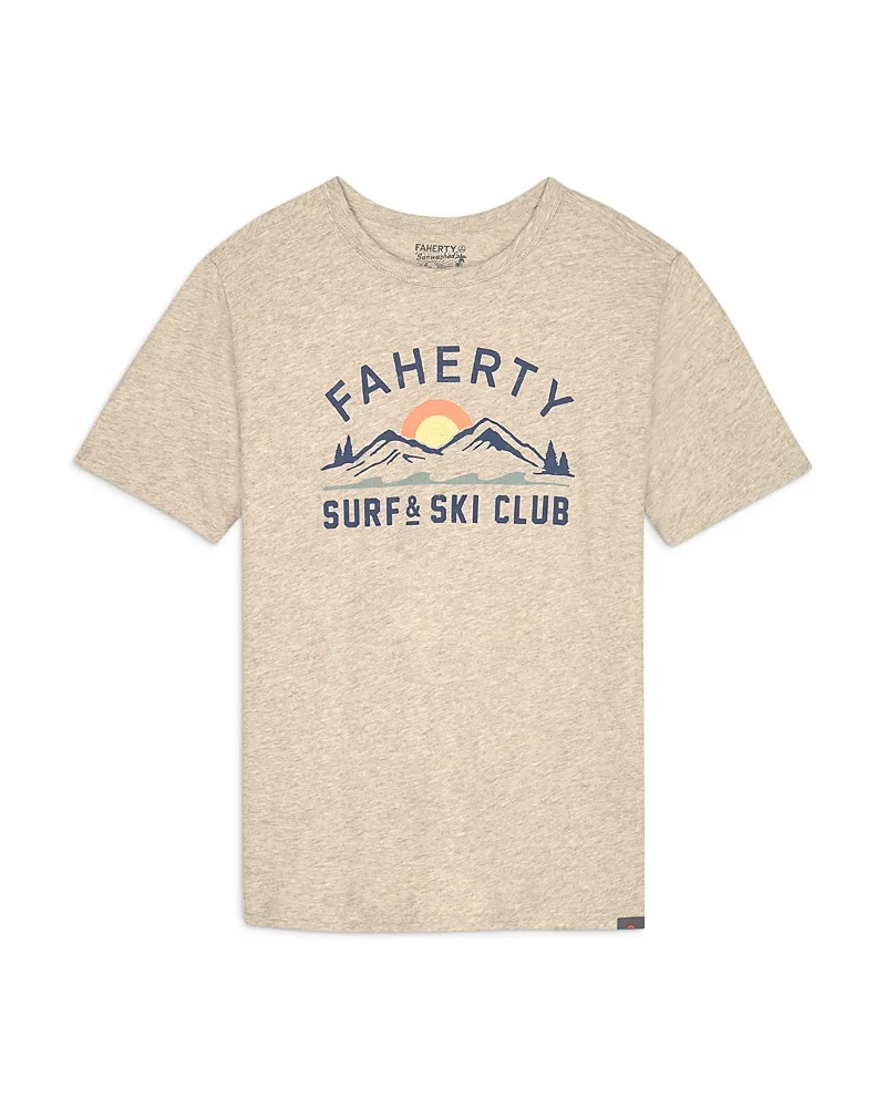 Graphic Surf & Ski Club Tee by Faherty