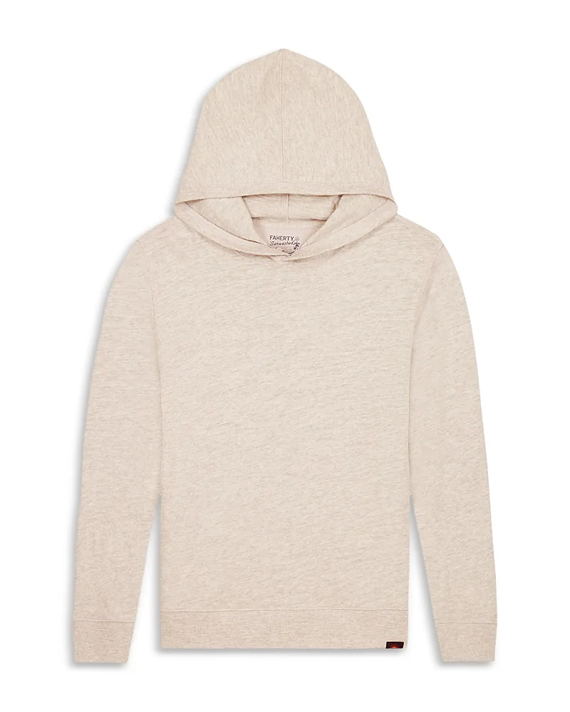 Slub Cotton Hoodie by Faherty