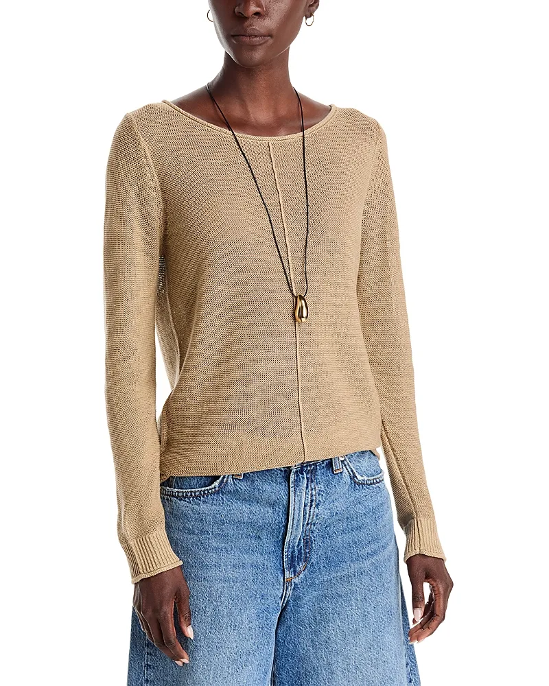 Cotton Bateau Neck Pullover Sweater by Tommy Bahama
