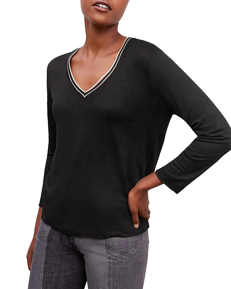 Abel V Neck Top by Gerard Darel