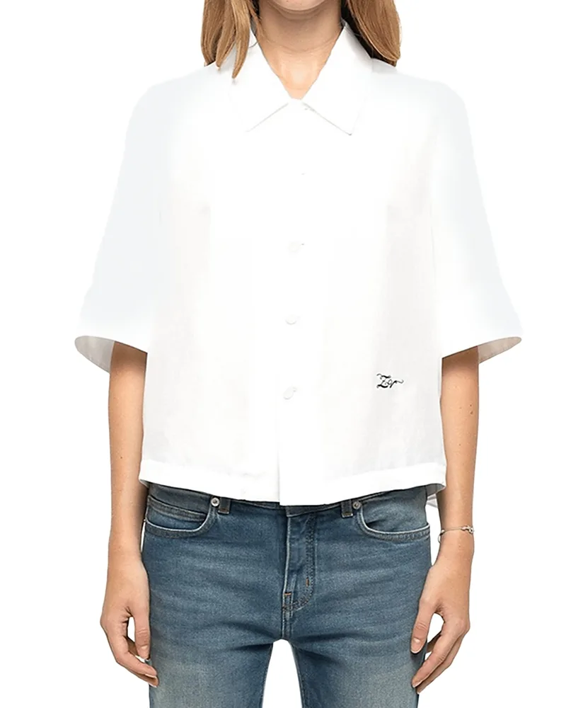 Telmy Silk Tie Sleeve Shirt by Zadig & Voltaire
