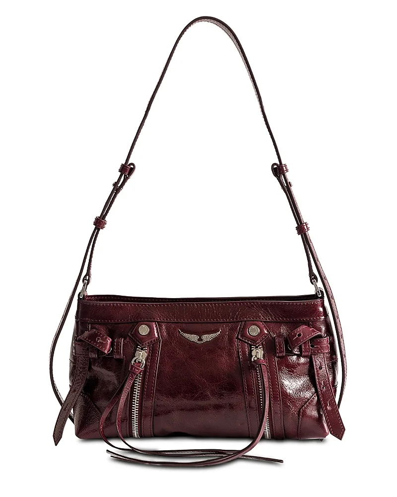 Baby Madison Vintage Patent Leather Shoulder Bag by Zadig & Voltaire