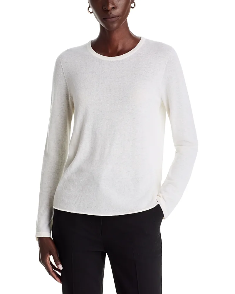 Filatures Machine Washable Cashmere Crewneck Top by Majestic