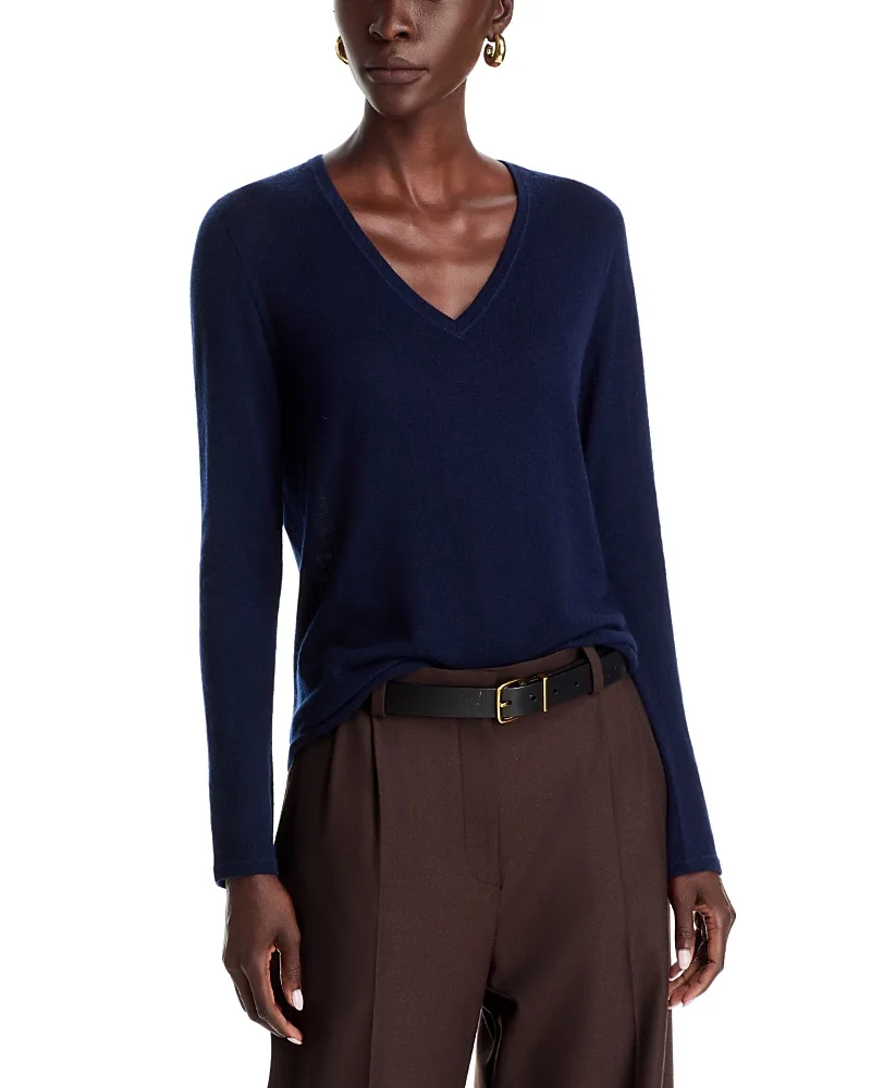 Filatures Cashmere V Neck Sweater