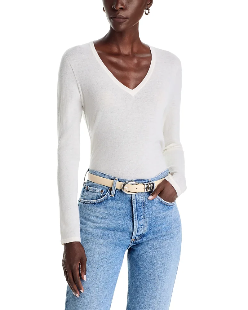 Filatures Cashmere V Neck Sweater