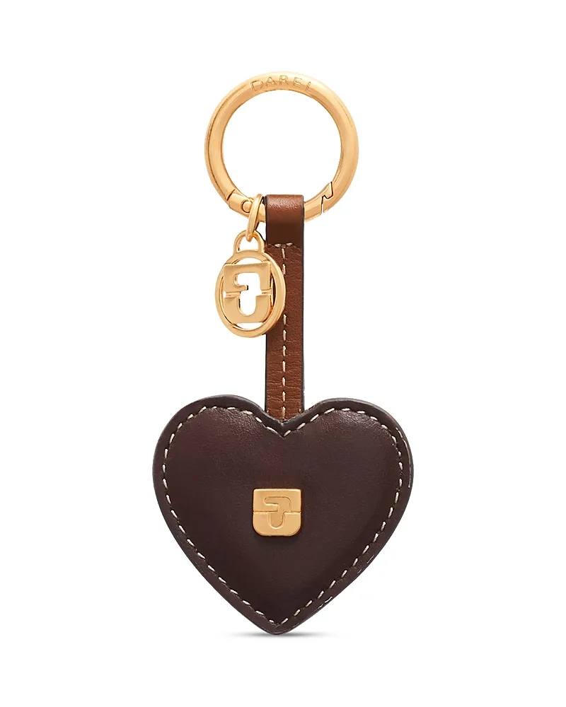 Atout Coeur Heart Leather Key Chain by Gerard Darel