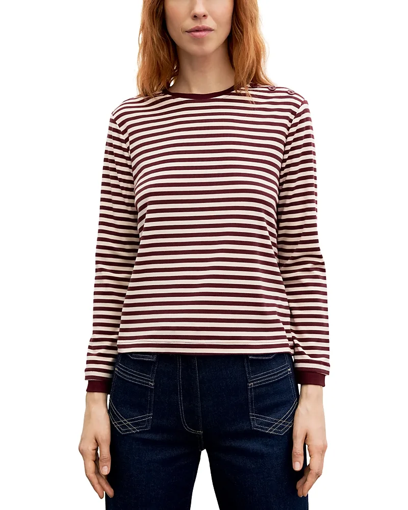 Belle Lyocell Blend Long Sleeve Tee by Gerard Darel