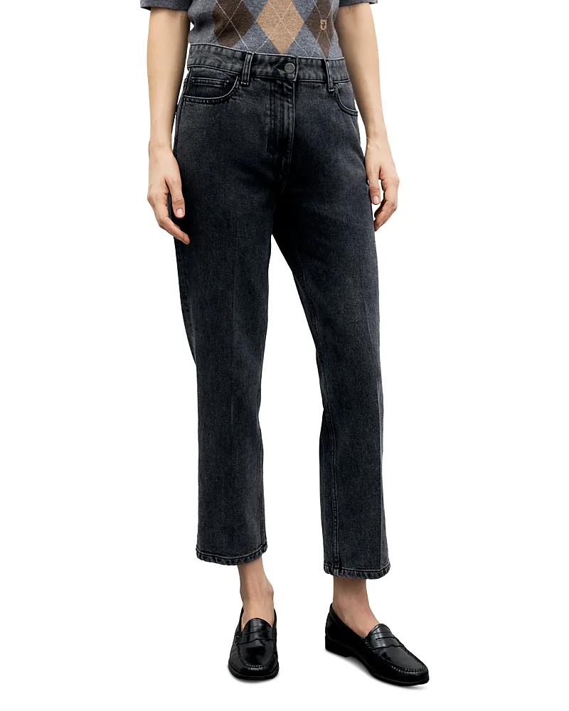Irma High Rise Straight Jeans by Gerard Darel