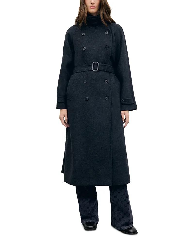 Vera Double Breasted Trench Coat by Gerard Darel