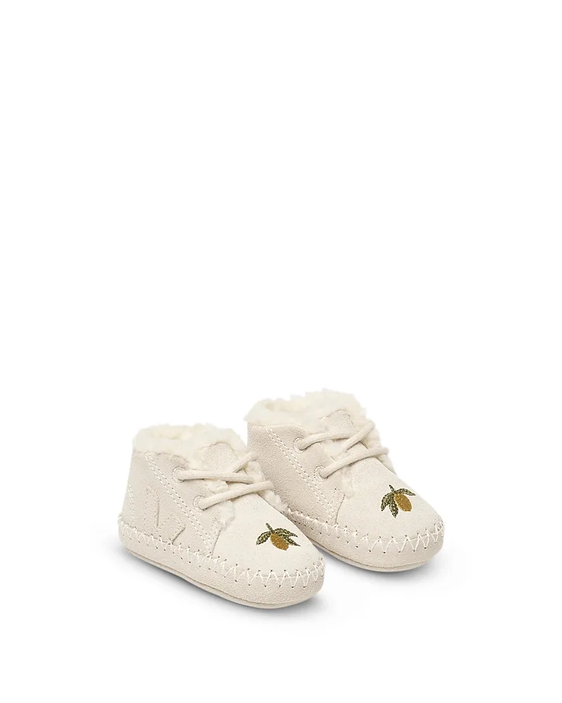 Veja x Konges Sljd Embroidered Suede Sneakers by VEJA