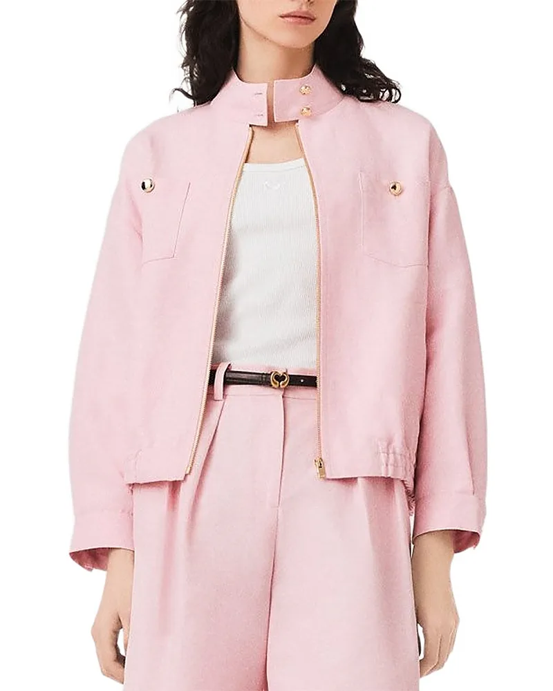 Bezia Oversized Bomber Jacket by Maje