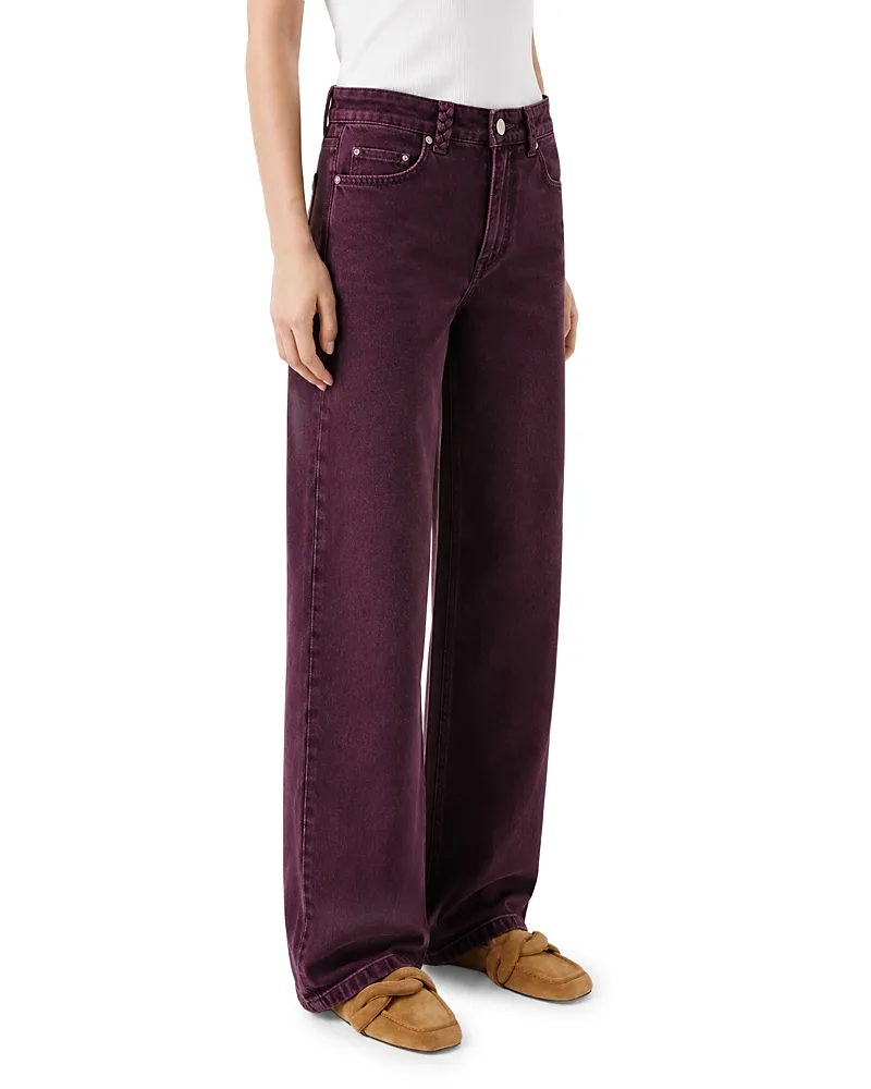 Pildon Mid Rise Straight Jeans by Tresse