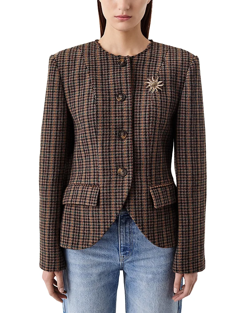 Vinster Tailored Button Front Jacket by Tresse