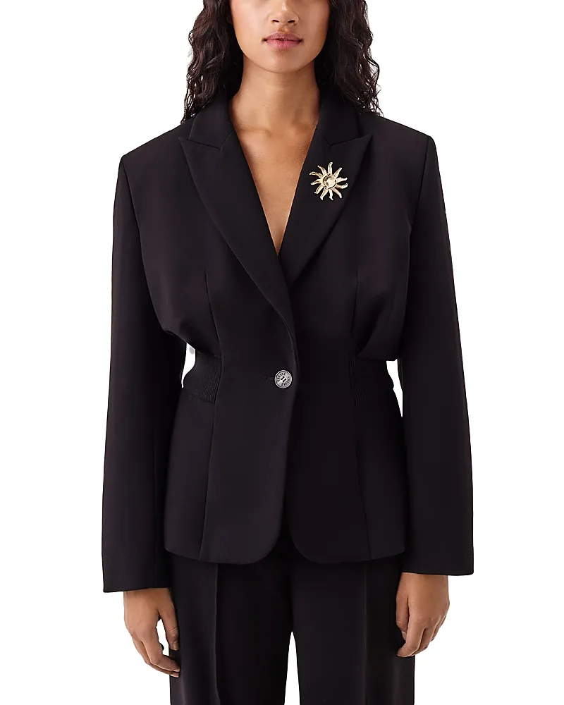 Ventry Tailored Button Front Jacket