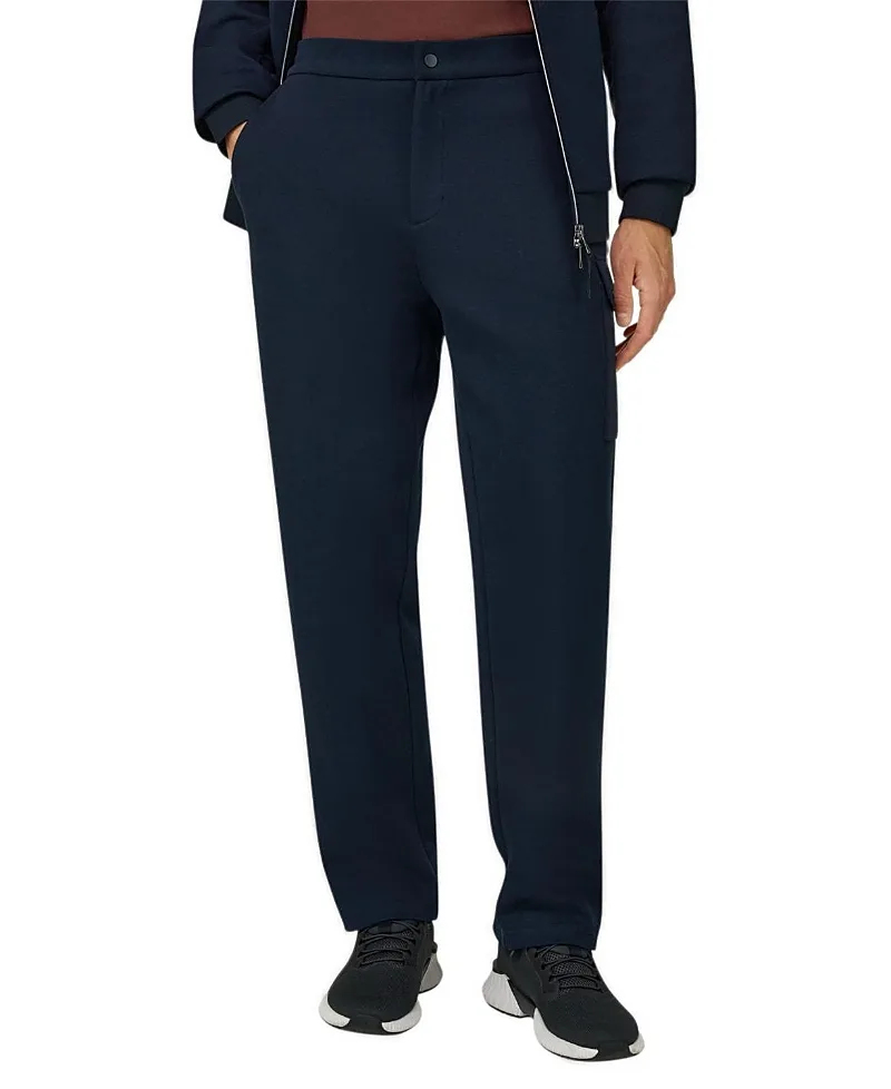 Boggi Milano Cotton Blend Scuba B Tech Joggers by Boggi Milano