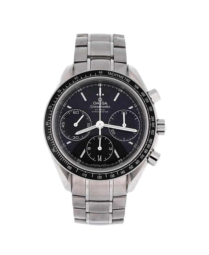 Pre-Owned Omega Speedmaster Racing Co-Axial Chronograph Automatic Watch in Stainless Steel 40mm by Omega