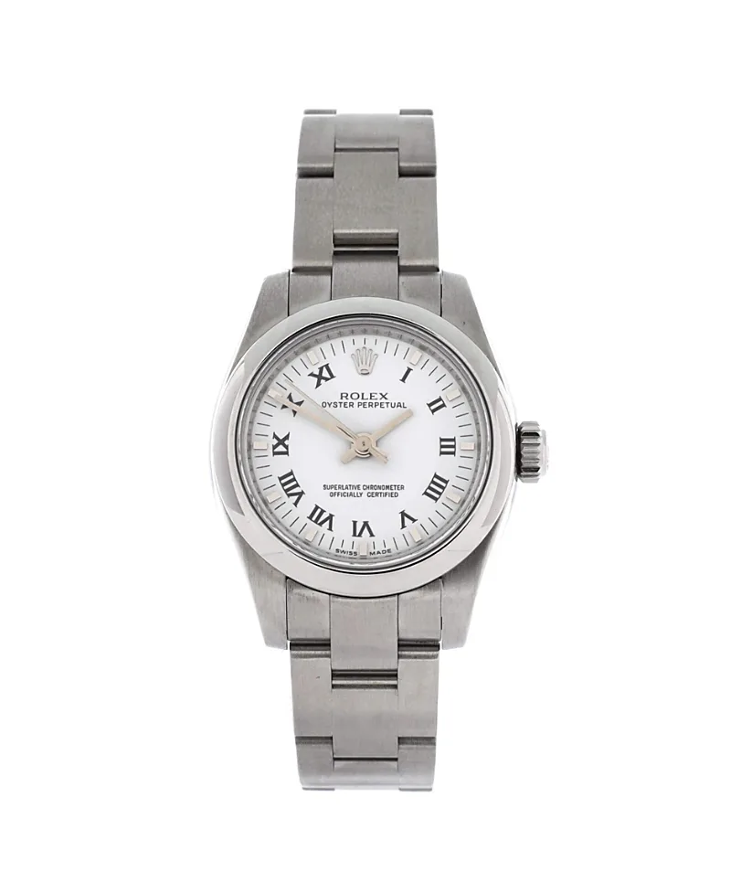 Pre-Owned Rolex Oyster Perpetual Automatic Watch in Stainless Steel 26mm by Pre-owned Rolex