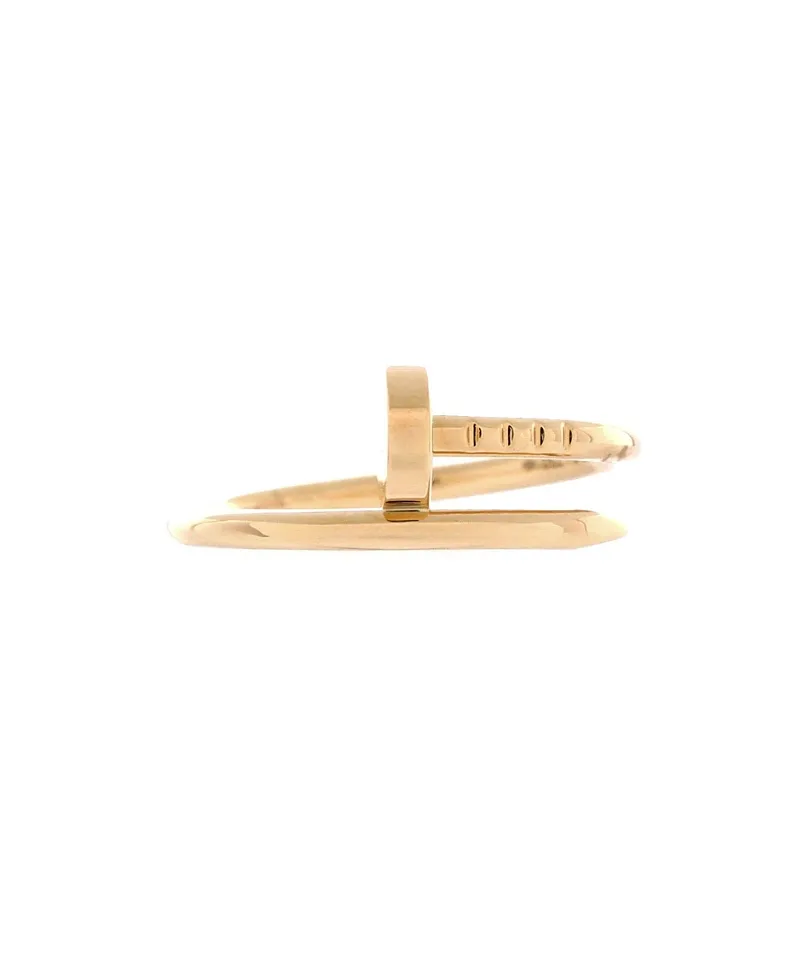 Pre-Owned Cartier Small Juste Un Clou Ring 18K Gold