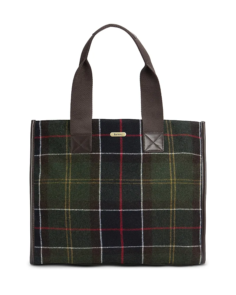 Turnberry Tartan Tote Bag by Barbour
