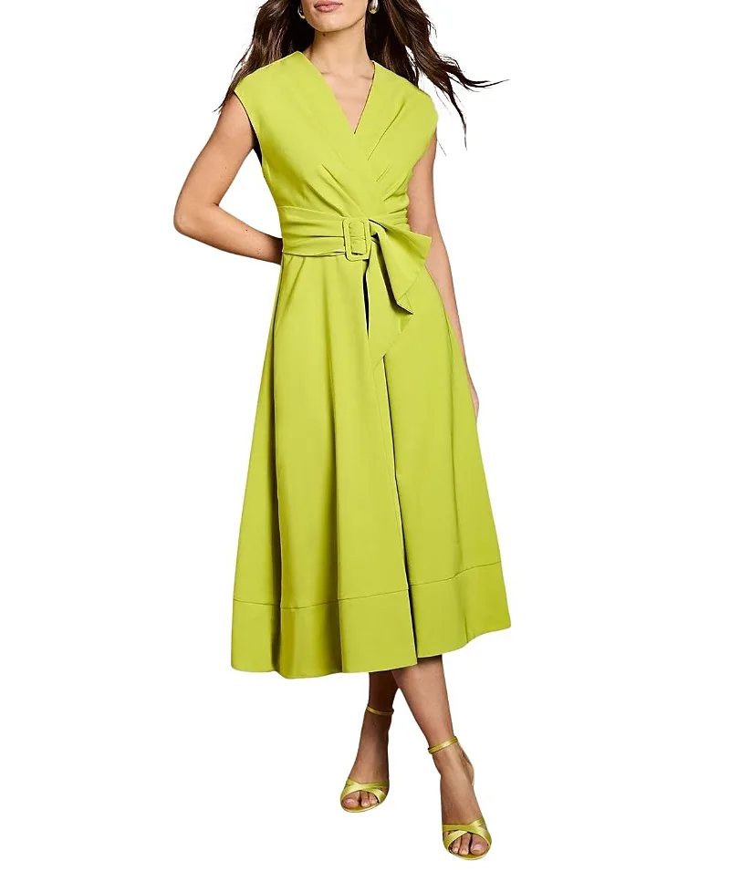Belted Crepe Dress by Coast