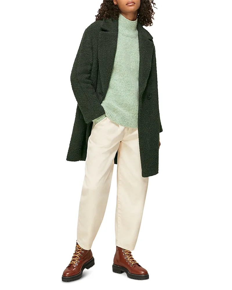 Boucle Double Breasted Coat by Whistles