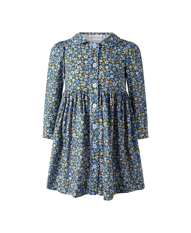 Meadow Button-Front Dress by Rachel Riley