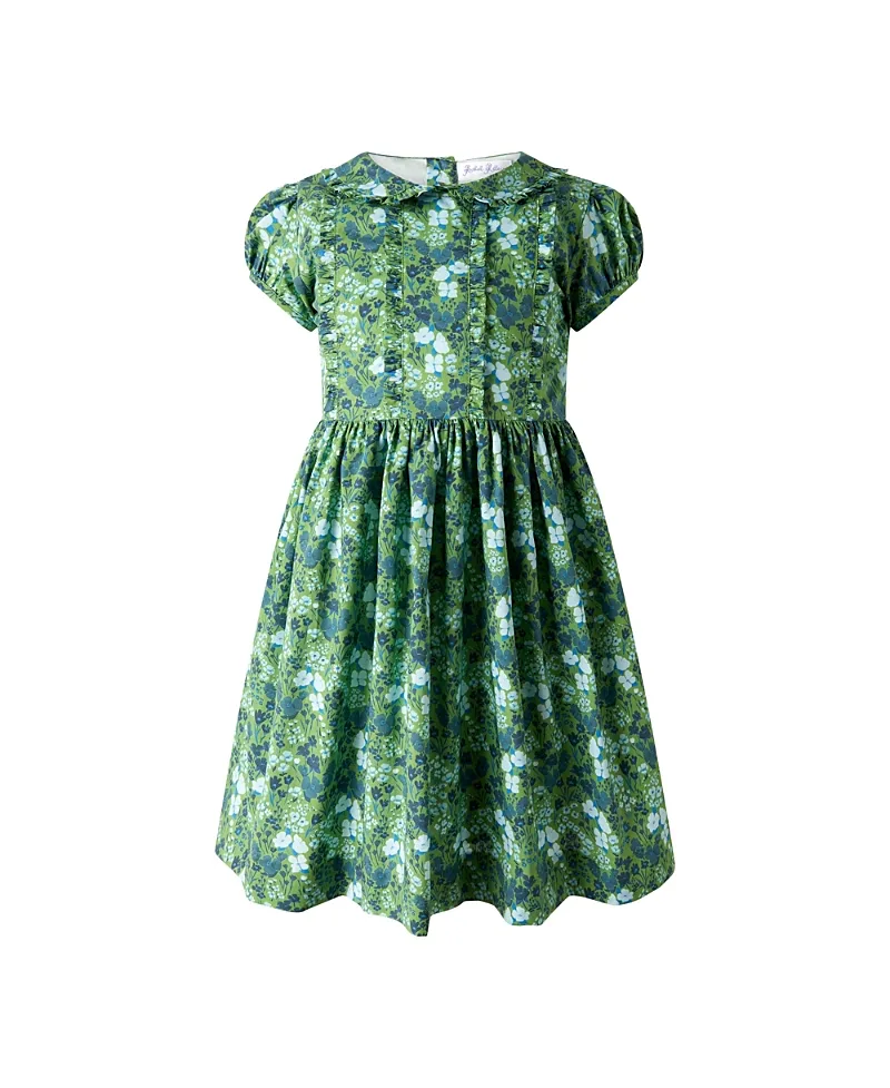 Garden Floral Frill Dress by Rachel Riley