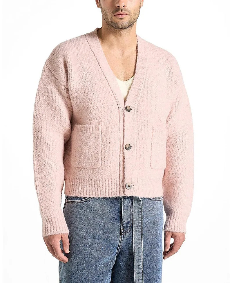 Charlie Knitted Cardigan by Maniere De Voir