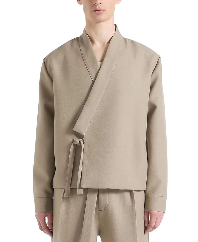 Robin Wrap Jacket by Maniere De Voir