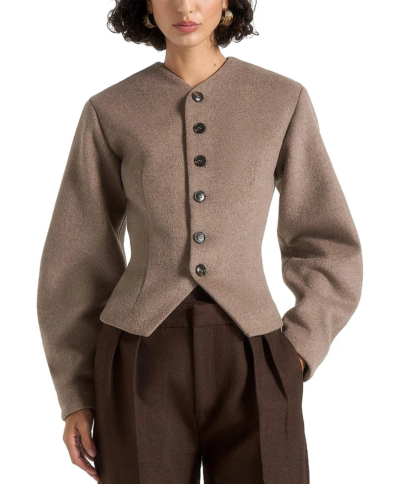 Aya Wool Hourglass Jacket