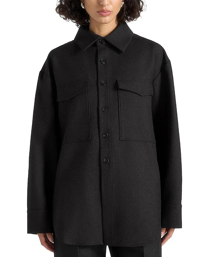 Joy Tailored Oversized Shirt by Maniere De Voir