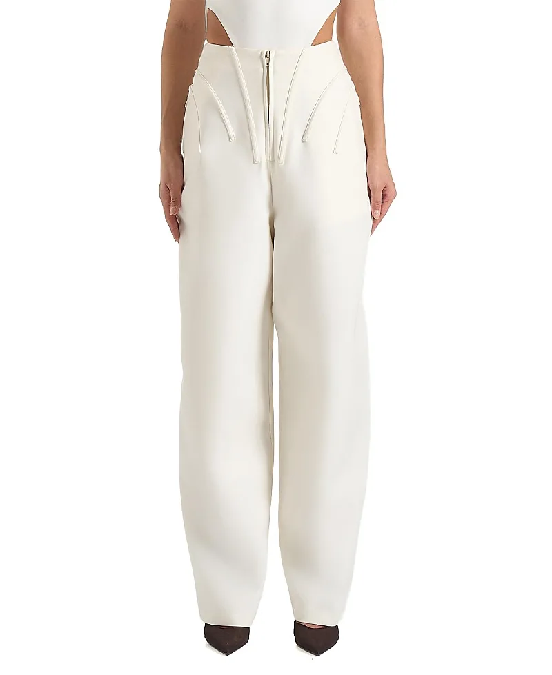 Rena Corset Sculptural Trousers by Maniere De Voir