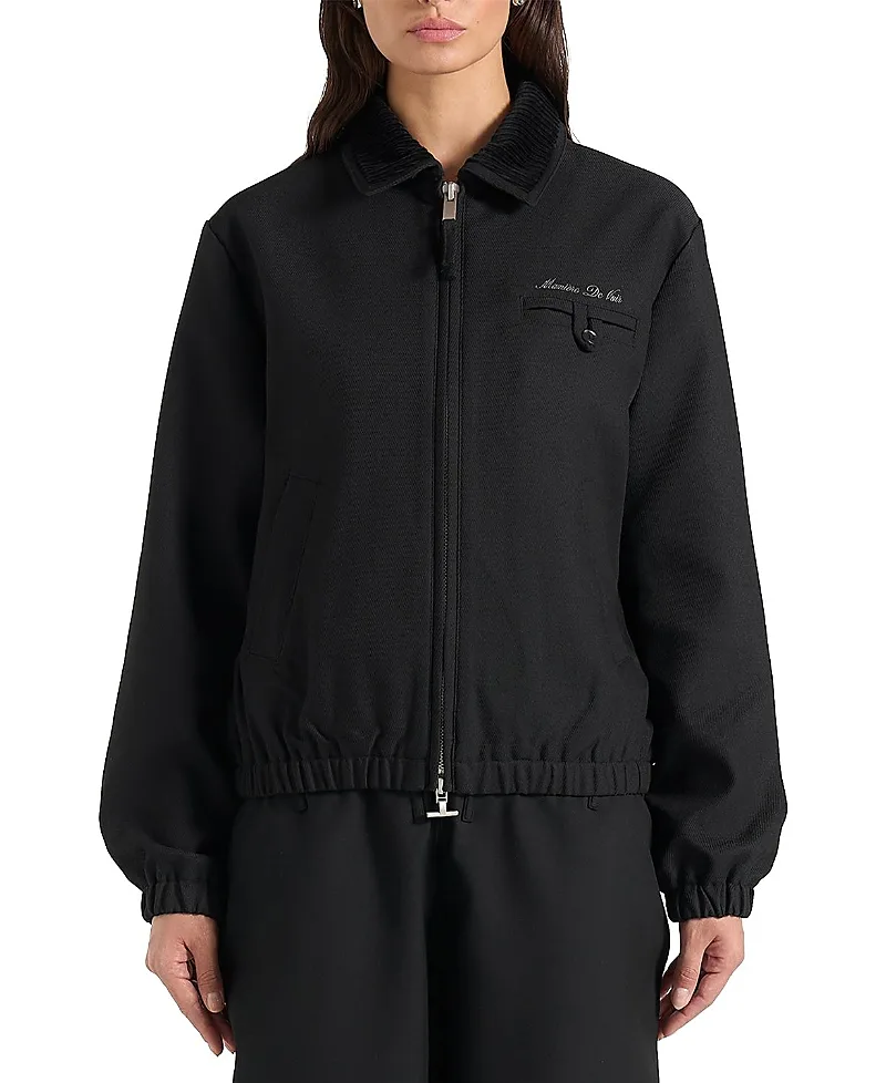 Kilian Twill Signature Jacket by Maniere De Voir