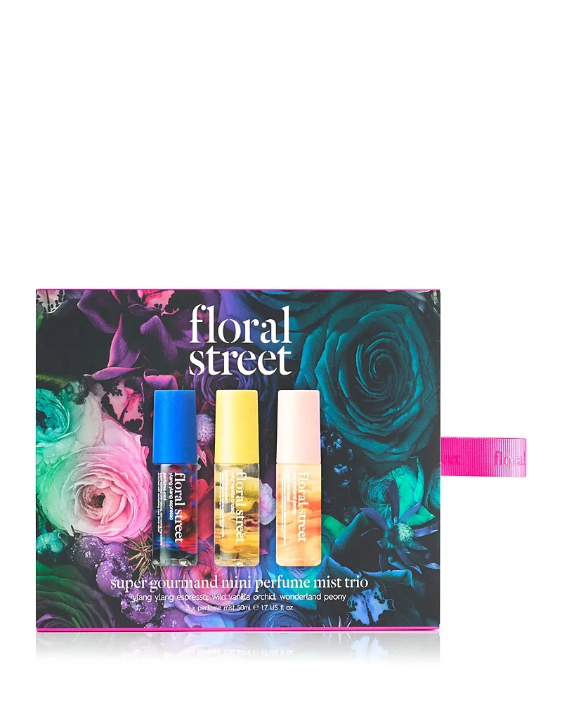 Super Gourmand Mini Perfume Mist Trio Gift Set by Floral Street