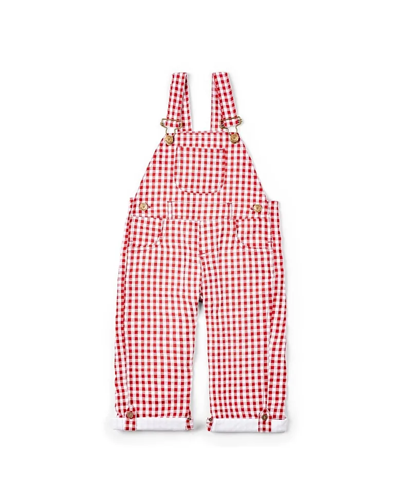 Seersucker Overalls by Dotty Dungarees