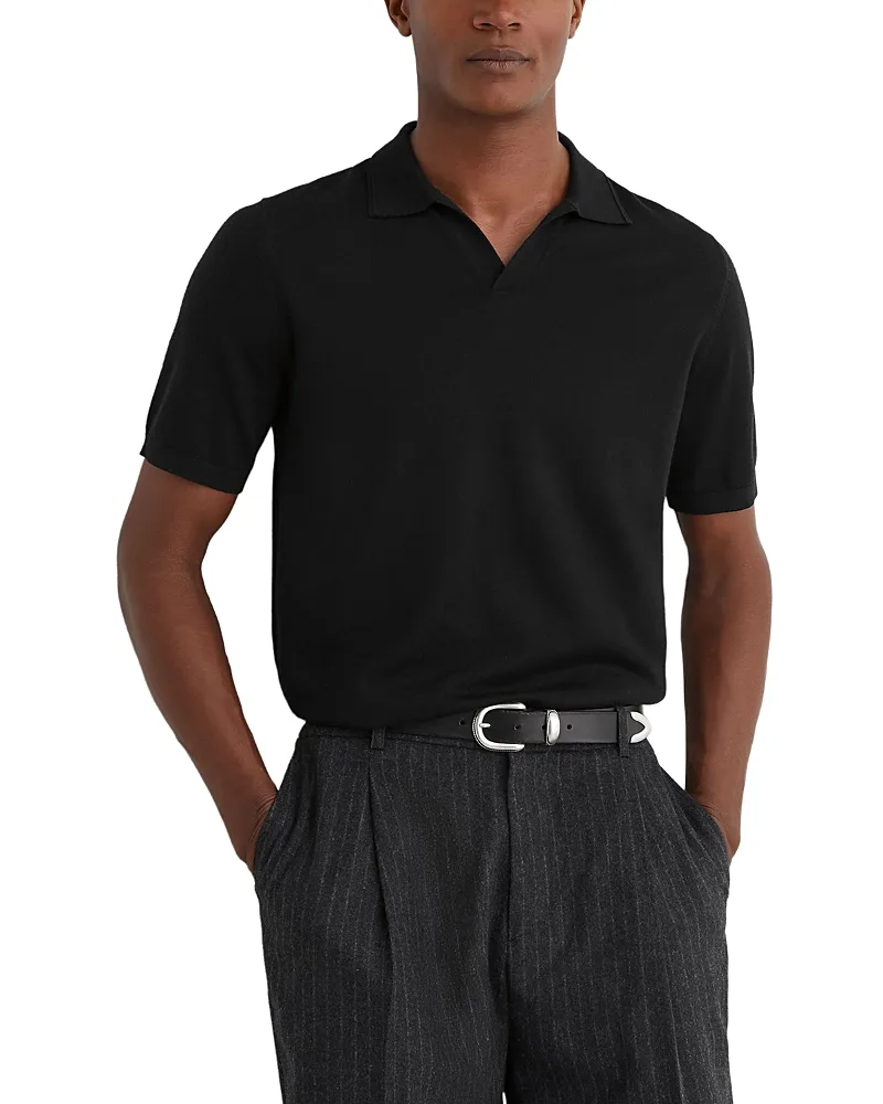 Duchie Merino Wool Polo Shirt by Reiss