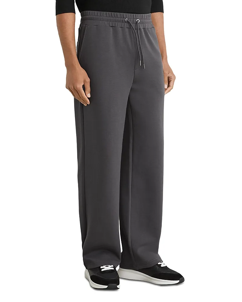 Finn Interlock Drawstring Jogger Pants by Reiss