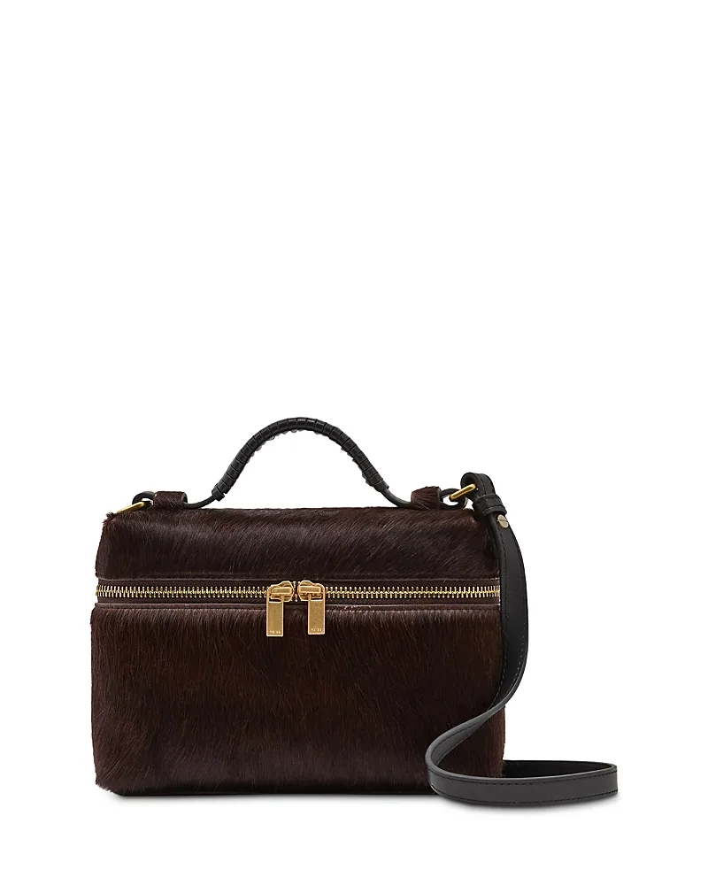 Ines Calf Hair Vanity Crossbody by Reiss